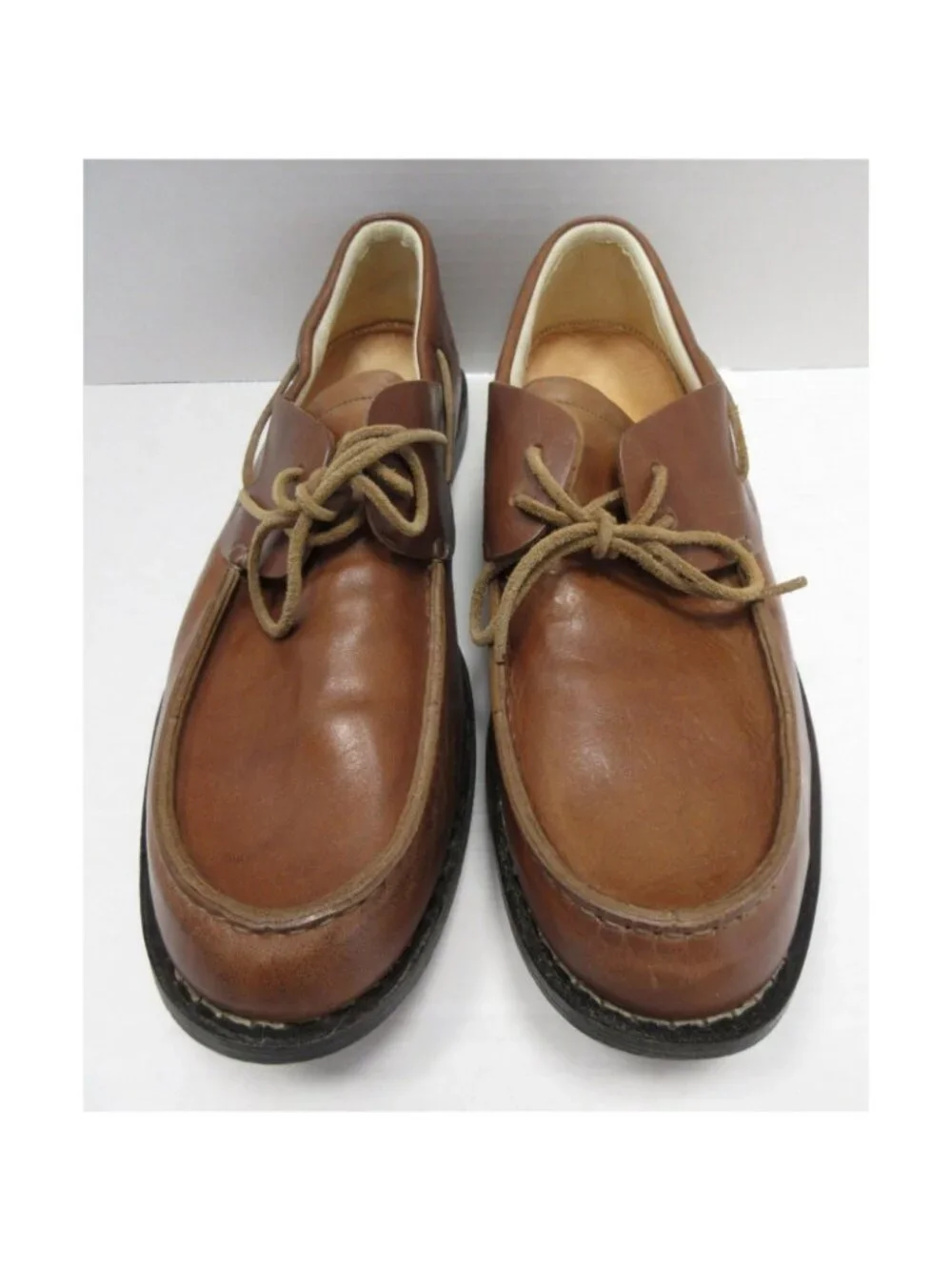 VGT Timberland Boat Shoes 11 M Leather Moccasin Moc Toe Lace Up *